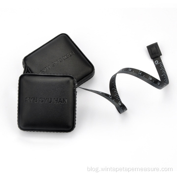 Square Pu Leather Tape Measure